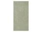 Serviette de bain rayée, couleur taupe.