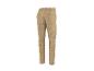Pantalon homme beige en tissu à chevrons.