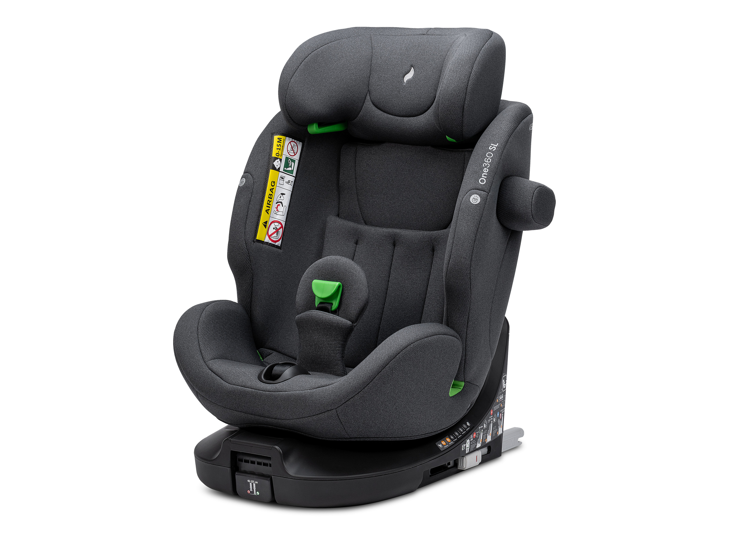 Osann Siège Auto Bébéenfant One360 Sl Rotatif Isofix Et Jambe De Force 40 150 Cm 0 À Groupe 123 - vue 6