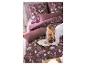 Parure de lit réversible en satin de microfibre LIVARNO® à motif floral.