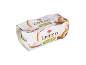 Yaourt grec saveur pomme et cannelle en pack de quatre.