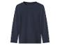 T-shirt à manches longues bleu foncé pour enfant