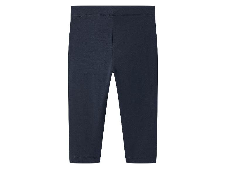 Legging enfant bleu foncé avec taille élastique.