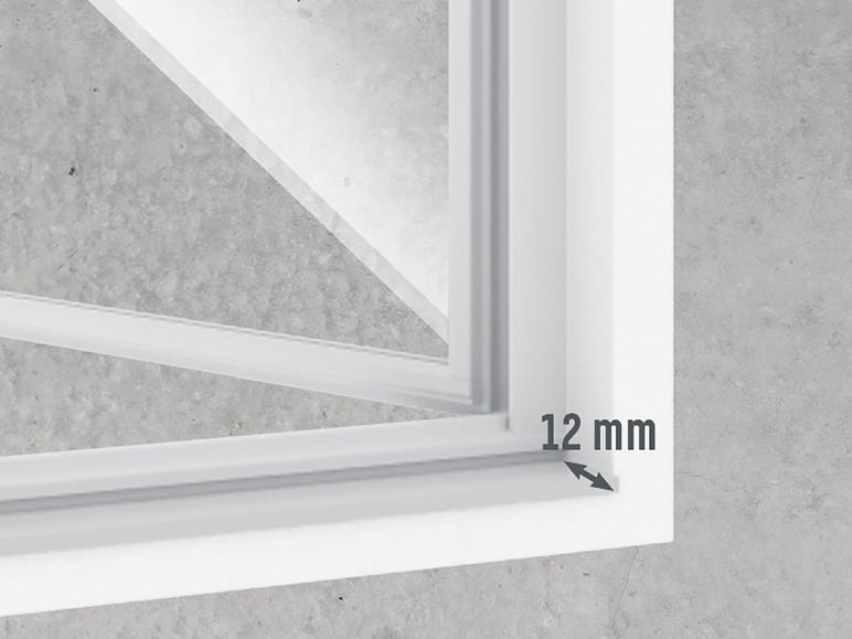 Aller en mode plein écran : LIVARNO home Moustiquaire de fenêtre en aluminium, 100 x 120 cm - Image 6
