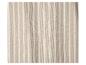 Tissu rayé beige et blanc cassé.