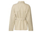 Veste beige avec ceinture