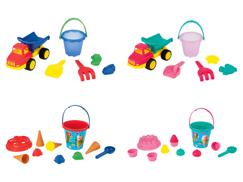 Aller en mode plein écran : Playtive Set jouets de plage, 6 / 10 pièces - Image 1