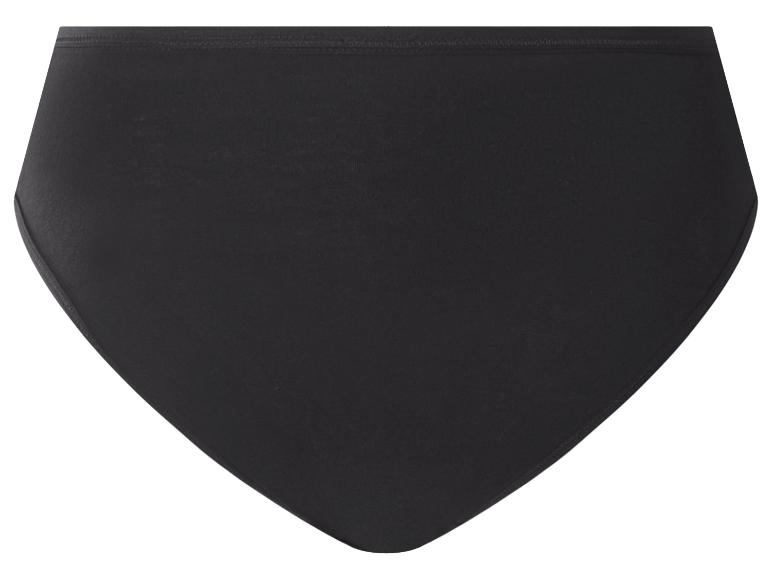 Bas de bikini noir taille haute