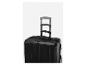 Valise noire avec poignée télescopique