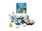 Kit de démarrage GraviTrax Junior Ocean avec pièces de piste et accessoires sur le thème marin.
