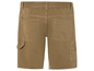 Shorts de travail marrons avec des poches.