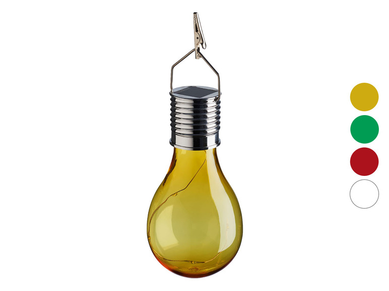 Aller en mode plein écran : LIVARNO home Lampe solaire ampoule, à LED, à suspendre - Image 1