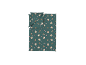 Parure de lit en flanelle de microfibre LIVARNO home avec motif festif de pain d'épices.