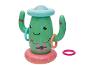 Jeu de lancer d'anneaux cactus gonflable.