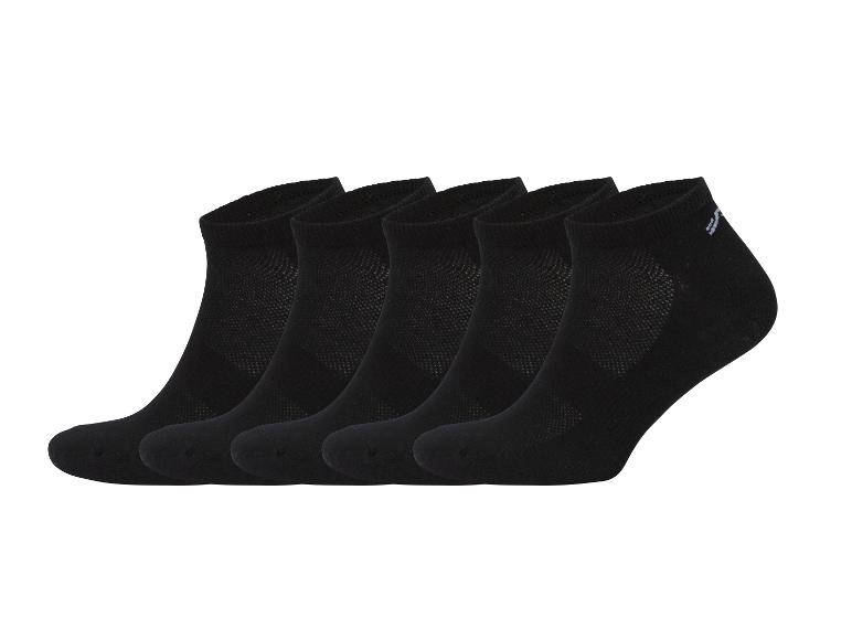 Lot de 5 paires de chaussettes de sport noires basses