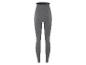 Leggings gris foncés à taille haute.
