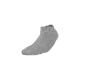 Chaussette courte grise unie