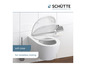 Abattant de toilette à fermeture douce de Schütte.