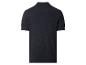 Polo en maille bleu marine à manches courtes pour homme, vue arrière