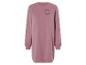 Une robe sweat rose avec l'inscription 'Positive Vibes'.
