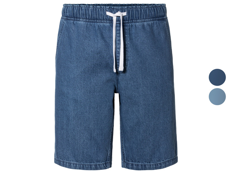 Aller en mode plein écran : LIVERGY® Short en jean homme - Image 1
