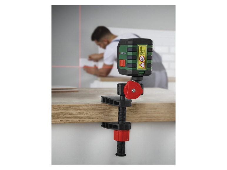 Aller en mode plein écran : PARKSIDE® Laser en croix PKLL 7 E4, avec pince - Image 2