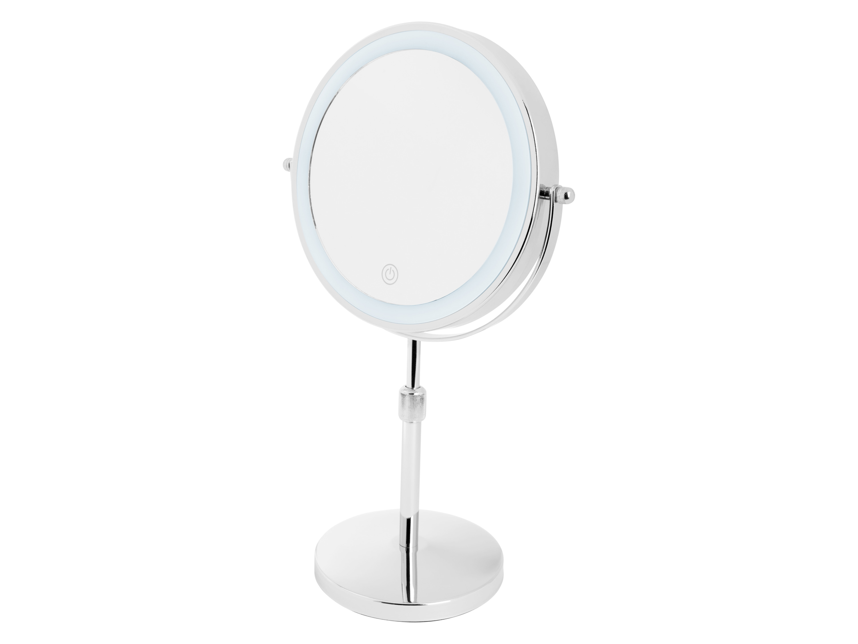 CIEN Beauty Miroir de maquillage lumineux (plateau de table avec hauteur réglable)