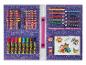 Crayons, feutres et crayons de couleur Paw Patrol dans un coffret violet.