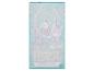 Serviette de bain Paw Patrol Jungle : Chase, Marshall et Skye.