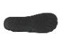 Semelle de chaussures noires, texture robuste.