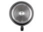 Une poêle noire Russell Hobbs avec un fond d'induction.