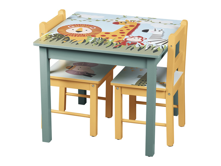 Aller en mode plein écran : LIVARNO home Ensemble table et chaises enfant safari - Image 5