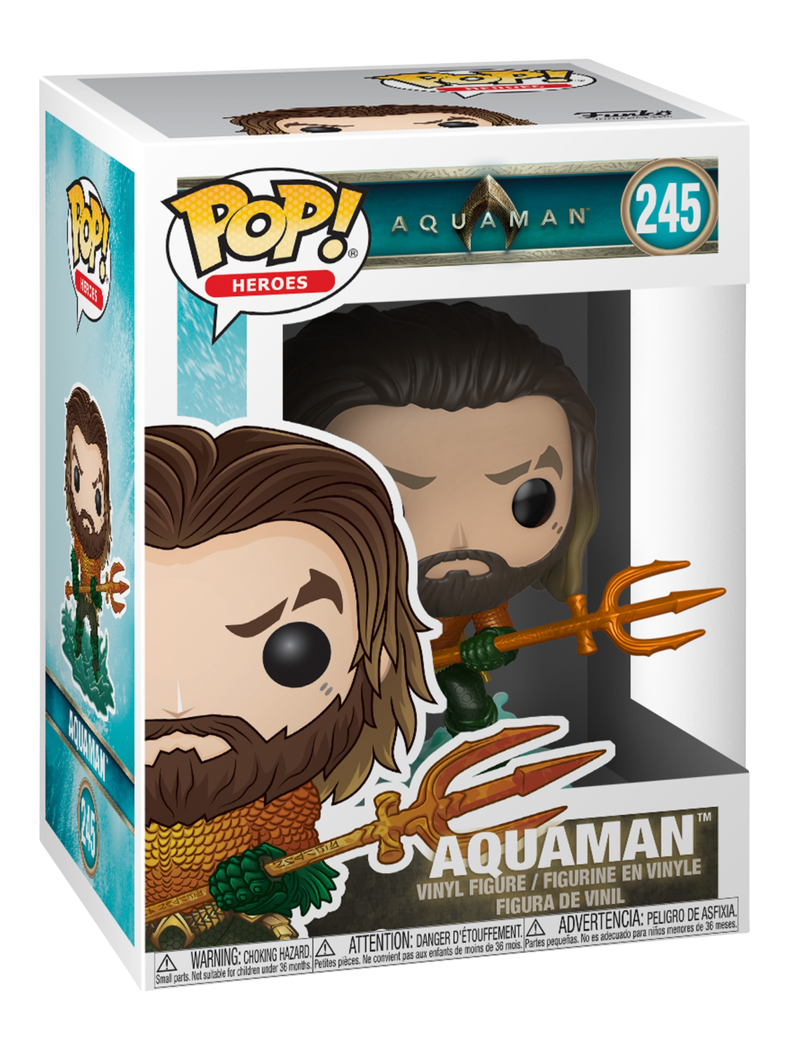 FUNKO Figurines POP (Heroes : Aquaman)