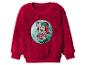Pull de Noël rouge moelleux Minnie Mouse