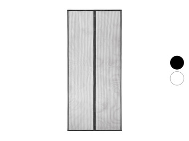 LIVARNO home Moustiquaire de porte, magnétique, 100 x 220 cm