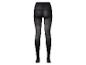 Collants noirs sur fond blanc