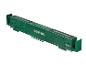 Un porte-outils vert Parkside avec des rails et une couche de caoutchouc.
