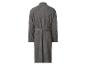 Peignoir en éponge gris foncé, vue arrière
