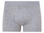 Boxers gris en tissu chiné.