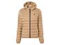 Blouson matelassé beige à capuche de Camel Active.