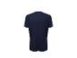 T-shirt bleu marine à manches courtes.