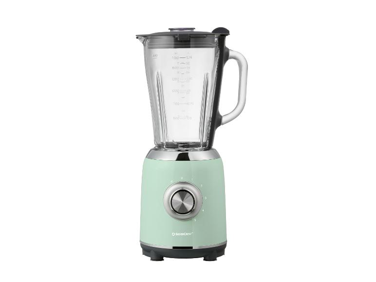 Blender SilverCrest vert menthe à 5 vitesses.