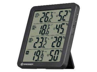 BRESSER Thermo-/ Hygromètre Quadro
