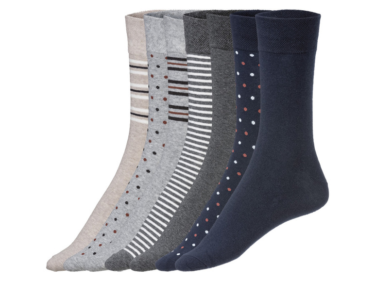 Aller en mode plein écran : LIVERGY® Lot de 7 paires de chaussettes homme - Image 2