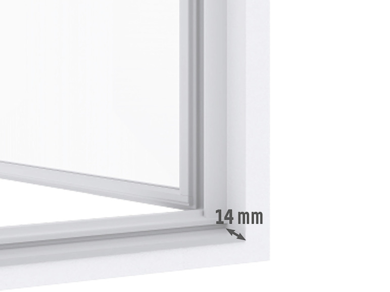 Aller en mode plein écran : LIVARNO home Moustiquaire de porte en aluminium, 100 x 210 cm - Image 2