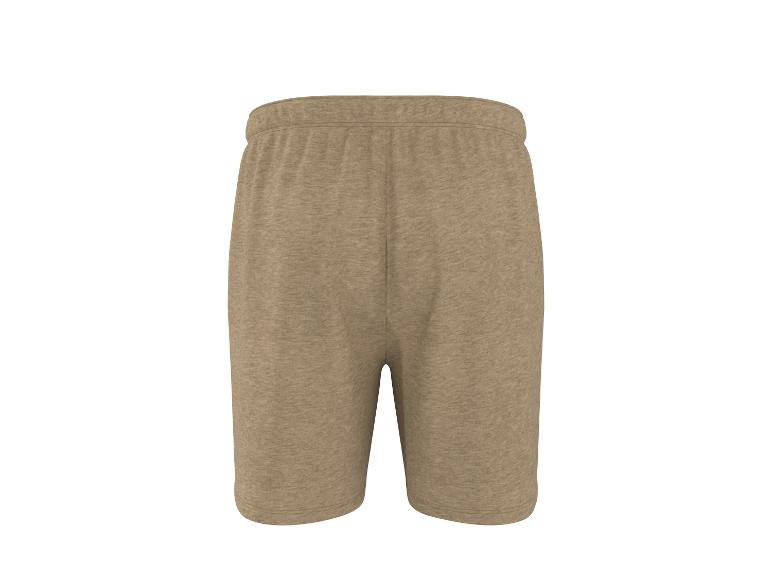 Shorts homme couleur sable, vue arrière