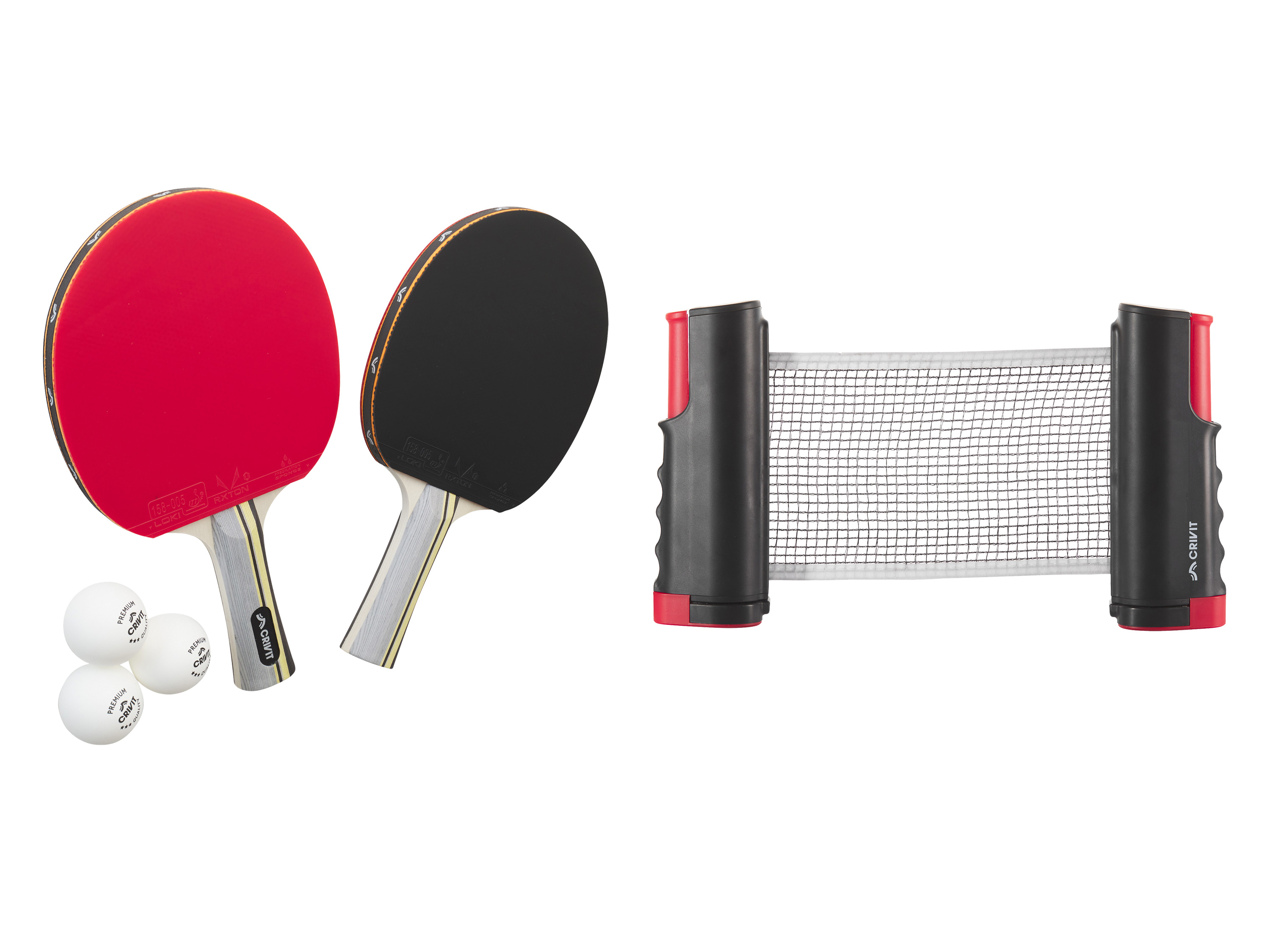 CRIVIT Set de ping-pong ou Filet de ping-pong