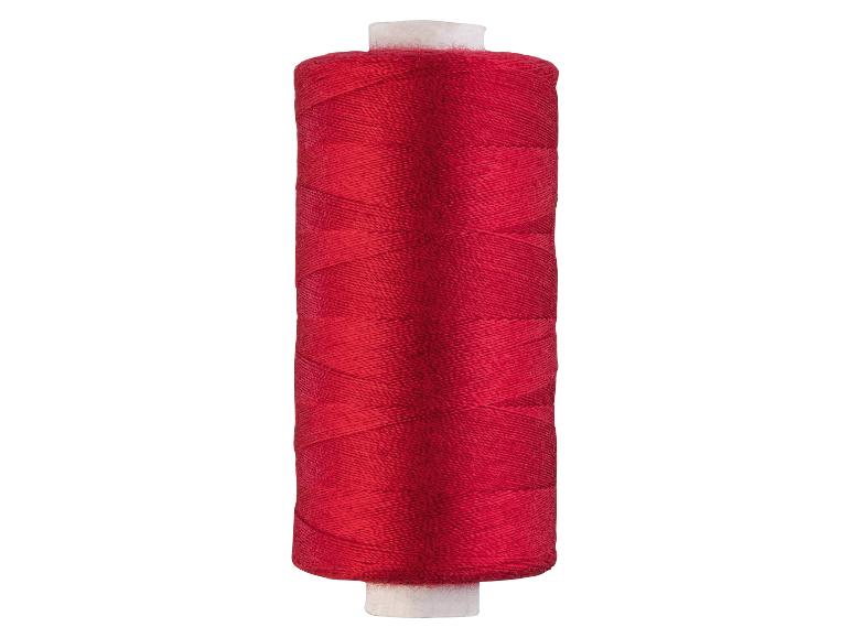 Bobine de fil rouge