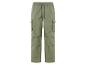 Pantalon cargo vert avec cordon