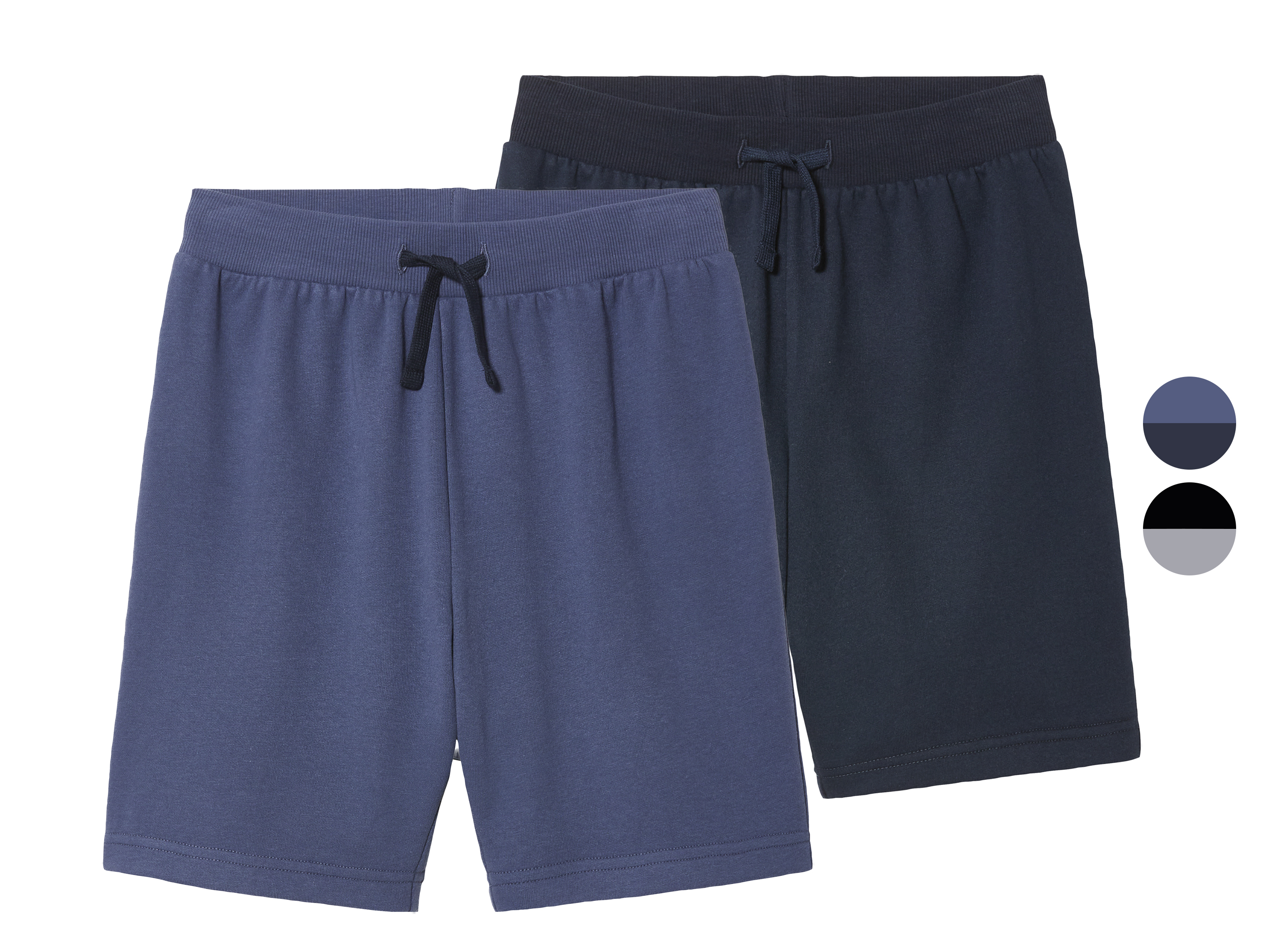pepperts!® Lot de 2 shorts molletonnés garçon
